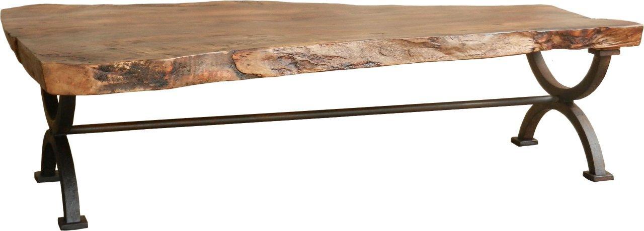 Furniture Source International Occasional Tables FSIAV661BEN Wyatt Coffee Table w/ Tree Trunk